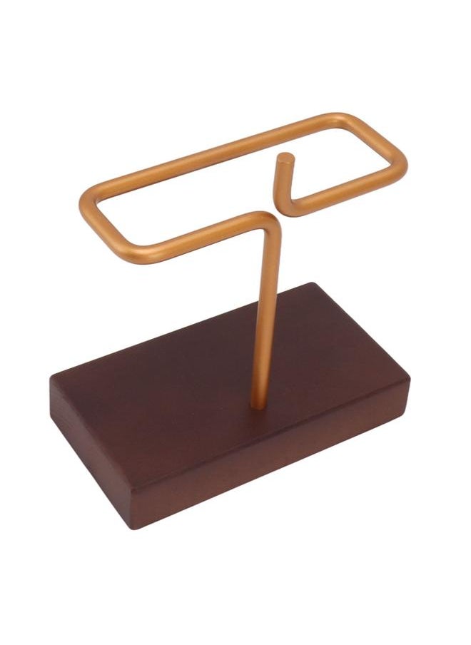 Thoraya - Coffee Filter Holder Wooden Hand Drip Coffee Filter Paper Stand for Home Cafe Bars Walnut Wood - Image 1