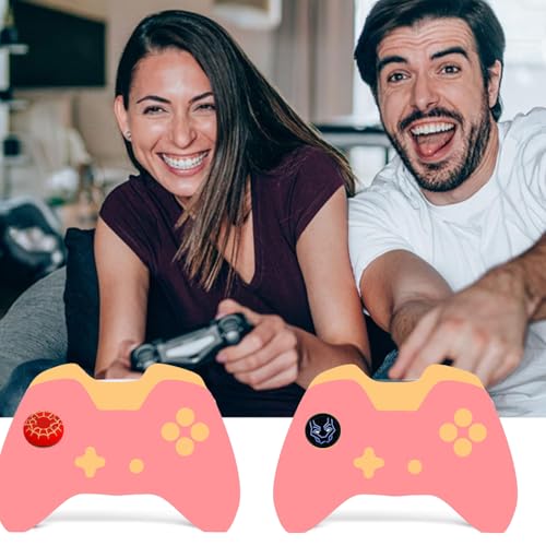 Jaeespon 6PCS Thumb Grip Stick Cover, Wireless Controllers Game Remote Joystick Cap, Non-Slip Silicone Handle Protection Cover Brand - Image 2