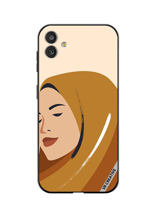 VR CREATIVE Protective Case Cover For Samsung Galaxy M13 5G Cartoon Woman Shape Design Multicolour - Image 1