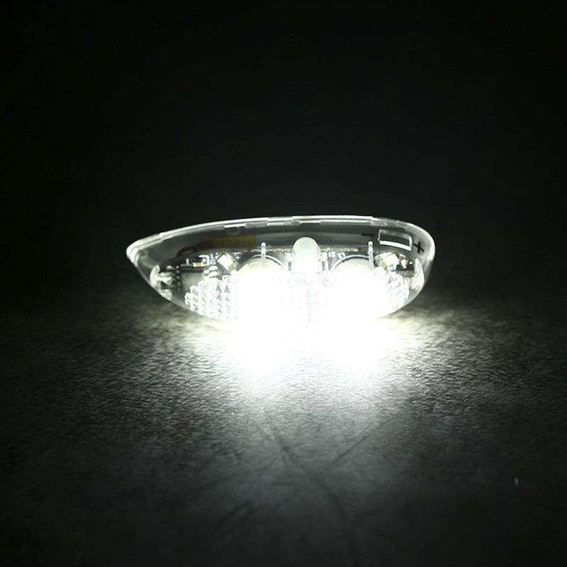 تشكيغلو طقم إضاءة LED للطائرات التي تعمل بالتحكم عن بعد، 3 قطع من مصابيح LED اللاسلكية القابلة لإعادة الشحن باللون الأحمر والأخضر والأبيض، مناسبة للطائرات ذات الأجنحة الثابتة والمروحيات التي تعمل بالتحكم عن بعد - Image 2