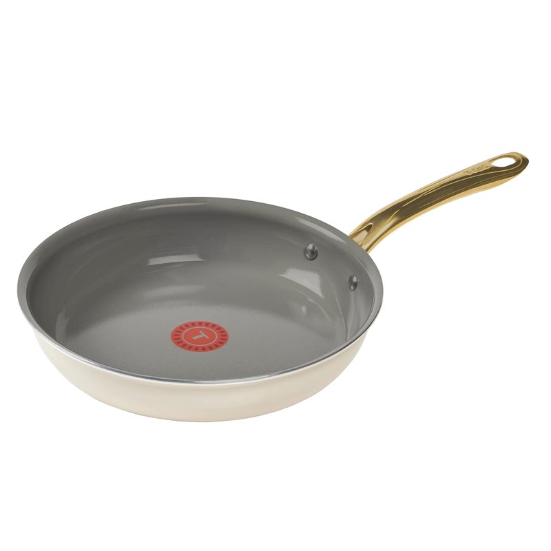 T-fal Preserve Ceramic Non-Stick, 2 Piece Frypan Set, 8.5 Inch and 11 Inch, Almond Butter, C494S263 - Image 5