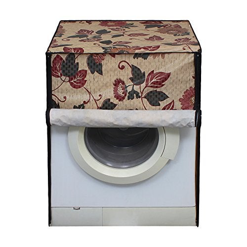 Lithara Waterproof Front Load Washing Machine Cover For 6 kg, 6.2 Kg, 6.5 Kg, 7 Kg (Design_03) - Image 1