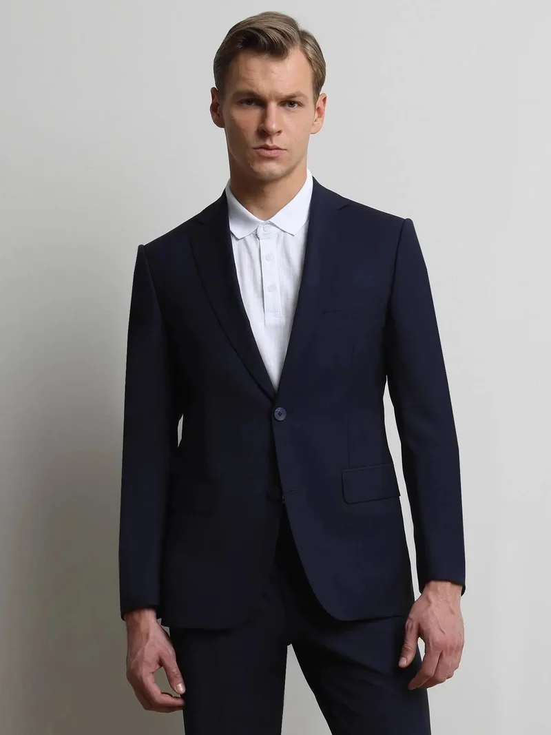 Kip Saks Modern Fit Wool Blended Suit