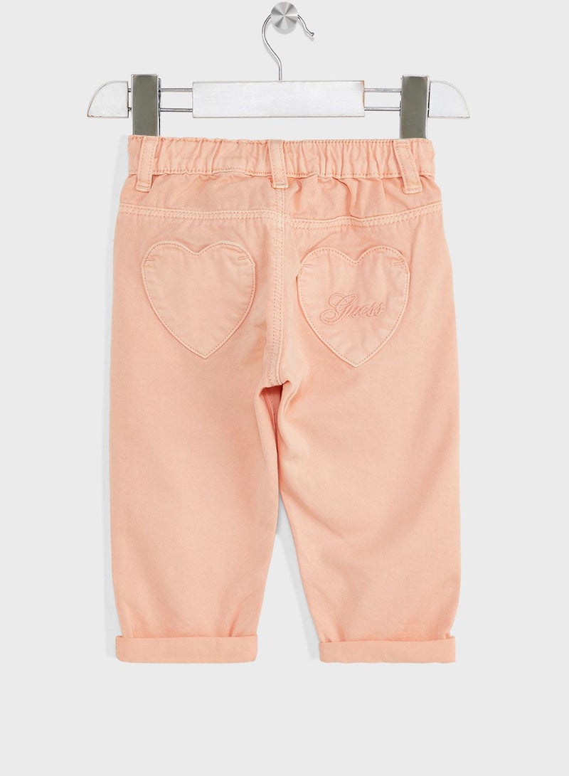 Kids Light Wash Straight Fit Jeans
