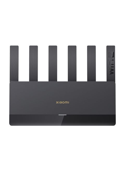 Xiaomi Router BE6500 WiFi 7 2.4GHz 5.0GHz Dual Band 4-Core 2.5G Port, US Plug (Black)