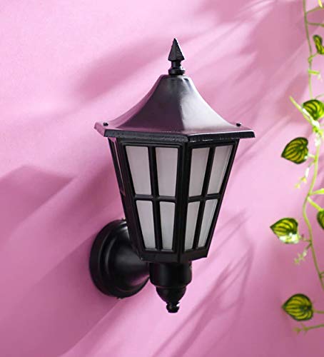 Homenique Modern Wooden Surface Classic Antique Wall Mounted Light Lamp without Bulb White - Image 2