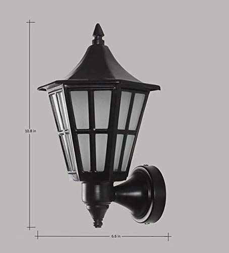 Homenique Modern Wooden Surface Classic Antique Wall Mounted Light Lamp without Bulb White - Image 4