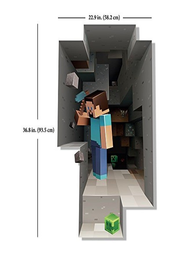 جينكس ملصق جداري قابل للإزالة من JINX Minecraft Digging لغرفة الأطفال - Image 3