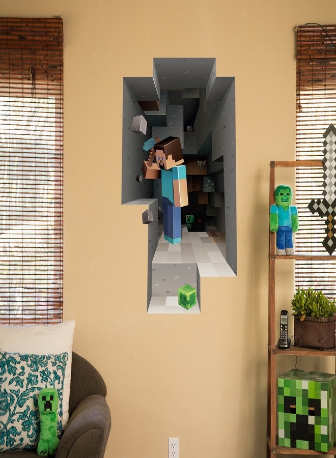جينكس ملصق جداري قابل للإزالة من JINX Minecraft Digging لغرفة الأطفال - Image 2