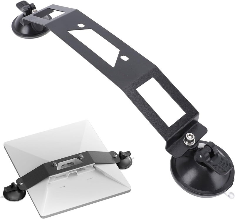 Yunseity for Mini Suction Cup Mount, Alloy Steel Portable Car Mounting Kit for Cars & Sunroofs Satellite Mounting Accessories - Image 1