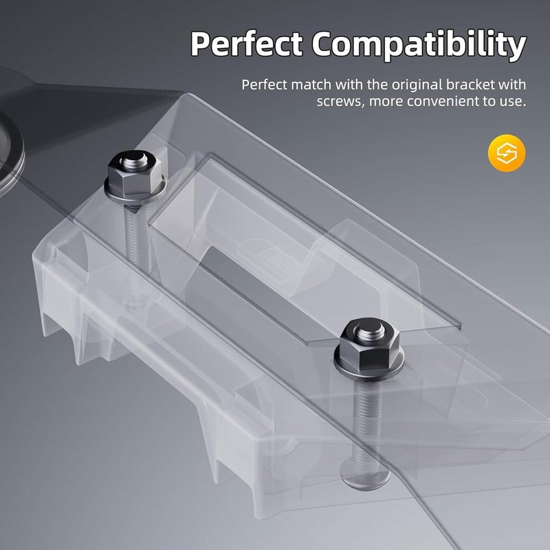 Yunseity for Mini Suction Cup Mount, Alloy Steel Portable Car Mounting Kit for Cars & Sunroofs Satellite Mounting Accessories - Image 3