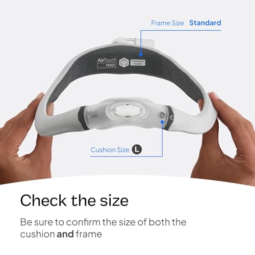 ResMed AirTouch N30i Frame System (Without Headgear) - Standard Frame/Large Cushion - Image 2