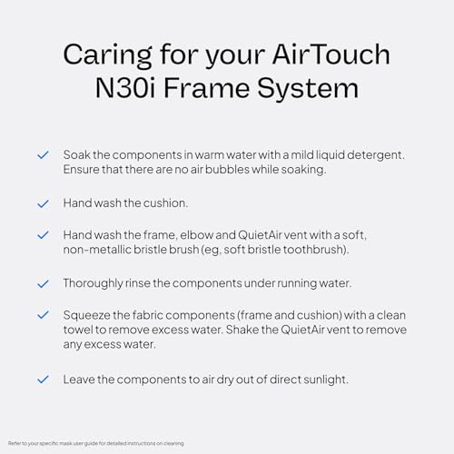 ResMed AirTouch N30i Frame System (Without Headgear) - Standard Frame/Large Cushion - Image 5