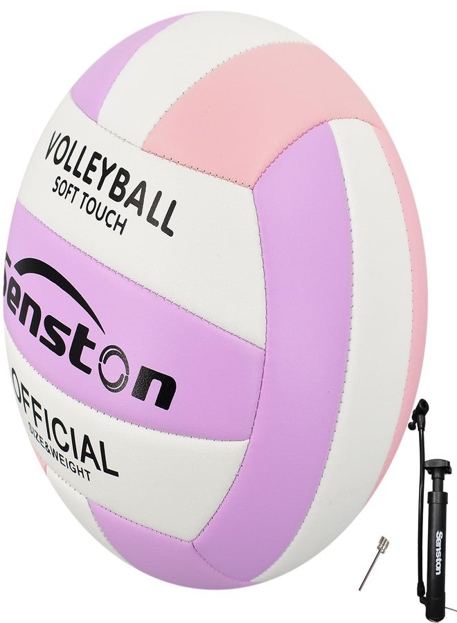 Senston Volleyball Official Size 5 - Waterproof Indoor/Outdoor Soft Volleyball for Beach Play, Game,Gym,Training - Image 1