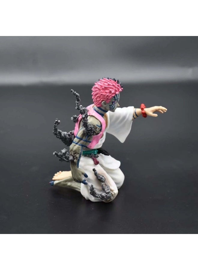 general Demon Slayer desktop decoration Akaza character model collection Decoration toys gifts for family and friends - Image 3