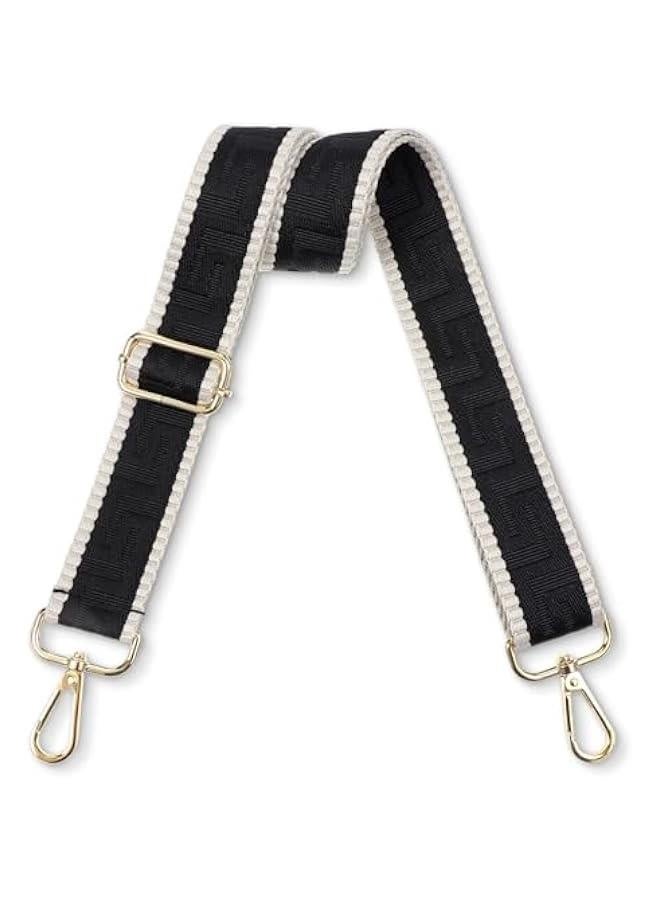Wide Purse Strap Replacement Crossbody Bag Straps Adjustable Metal Swivel Hook Shoulder Strap for Women Handbags - Image 1
