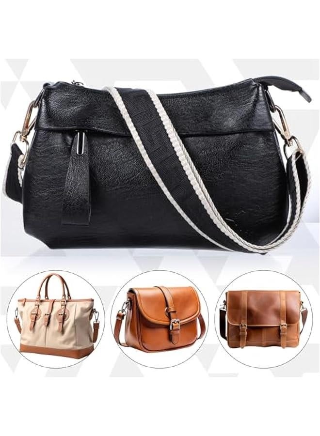 Wide Purse Strap Replacement Crossbody Bag Straps Adjustable Metal Swivel Hook Shoulder Strap for Women Handbags - Image 3