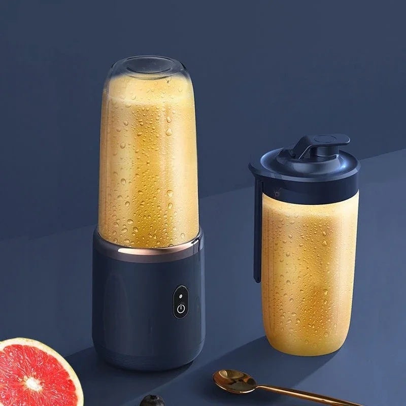 GIOIO Portable Fruit Juice Blenders Summer Personal Electric Mini Bottle Home USB 6 Blades Juicer Cup Machine For Kitchen - Image 3