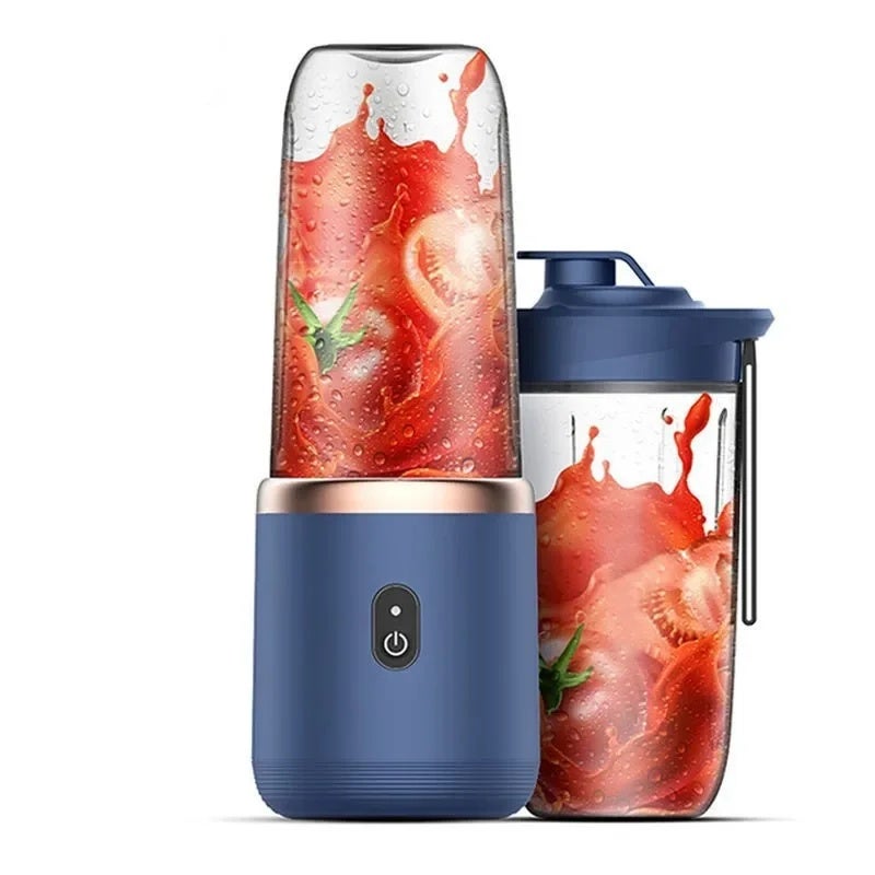 GIOIO Portable Fruit Juice Blenders Summer Personal Electric Mini Bottle Home USB 6 Blades Juicer Cup Machine For Kitchen - Image 1