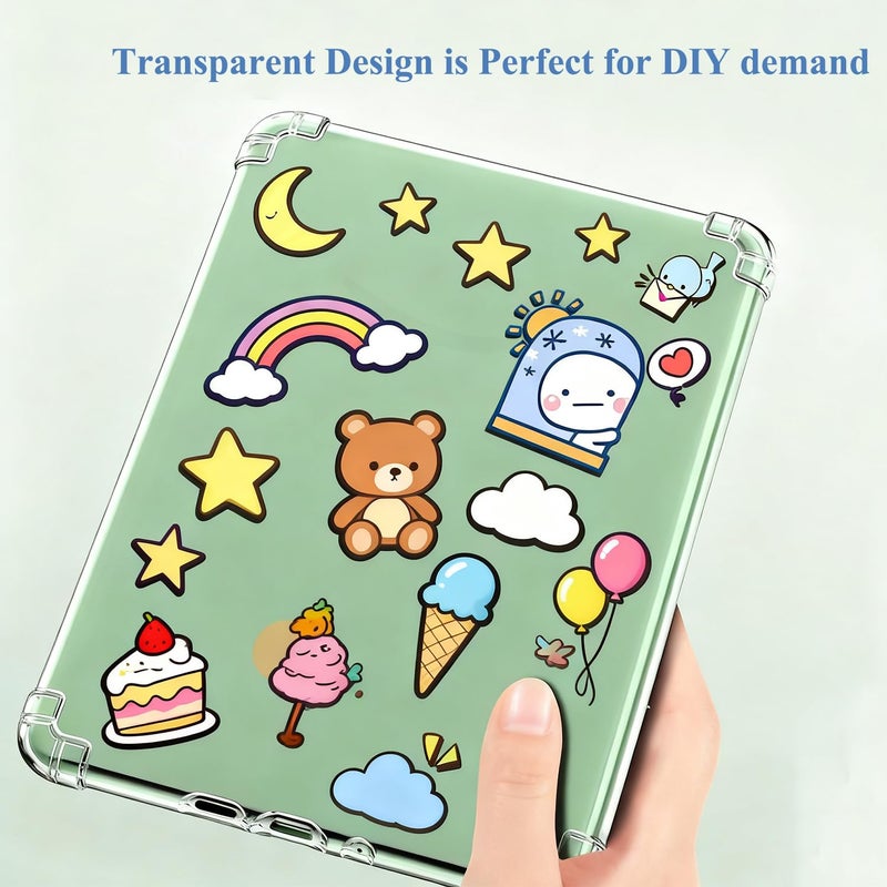 KXOYJAD Clear Case Compatible with Hanvon Clear 6, 6 Inch Kindle 2024 and iReader Neo 2 - Ultra Slim Soft TPU Transparent Cover, Lightweight and Durable Protection (Clear) - Image 3