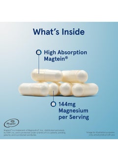 jarrow formulas Magmind Includes Magnesium Lthreonate Magtein Supports Brain Health And Function 90 Capsules 30 Servings  - Image 3