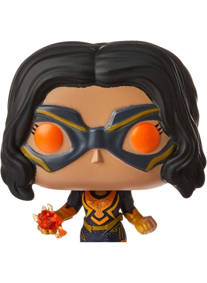 Funko 57590 Pop! Heroes Black Lightning with Lightning Vinyl Figure, One Size - Image 3