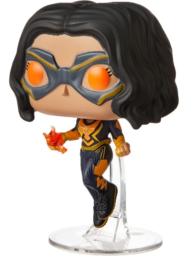 Funko 57590 Pop! Heroes Black Lightning with Lightning Vinyl Figure, One Size - Image 1
