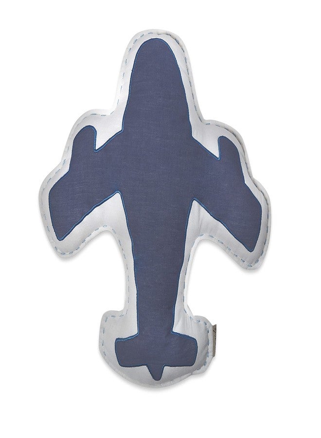 Masilo Organic Cotton Baby/Kids Shaped Cushion Baby, Kids- Soft & Skin Friendly Shape Cushion for Newborns-Kids Pillow Airplane - Image 1