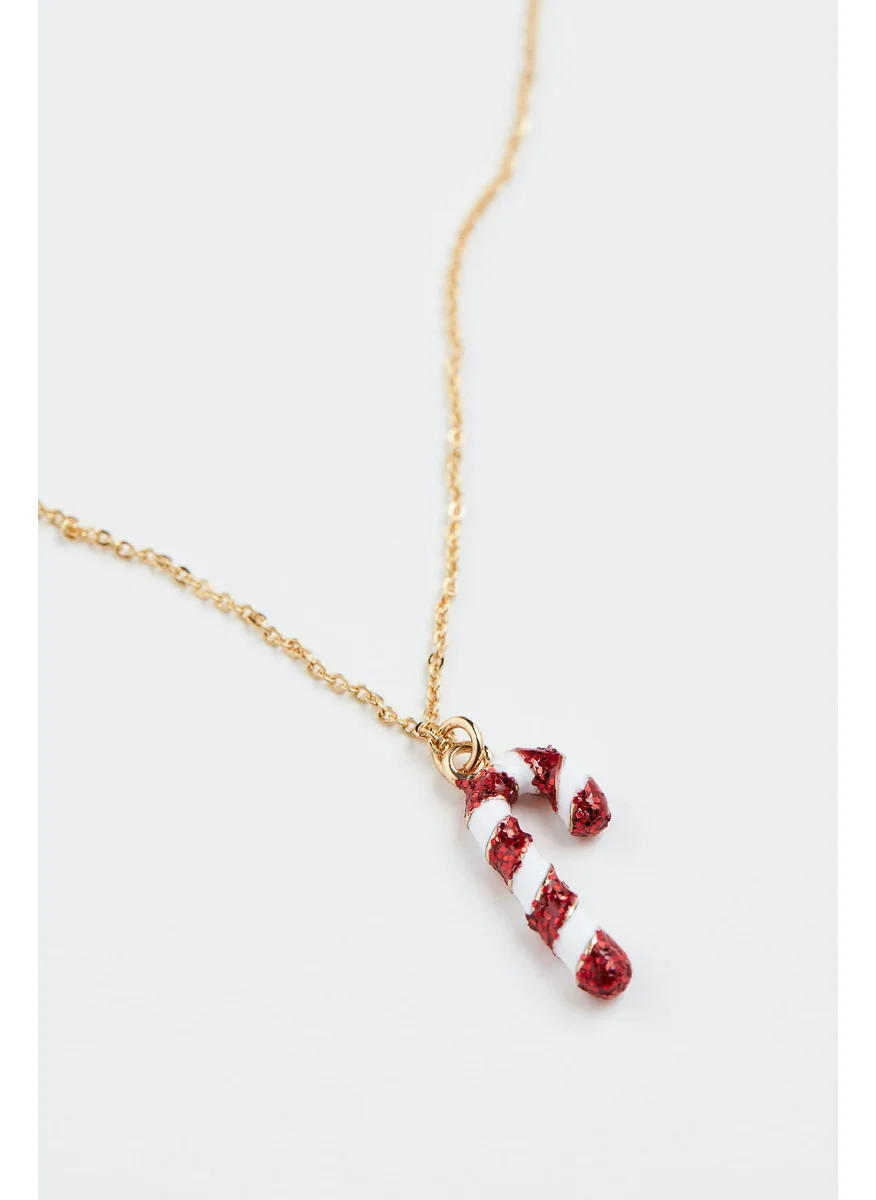 اتش اند ام Candy Cane Necklace