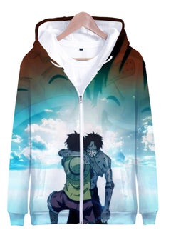 KUYING New One Piece Printed Zipper Sweatshirt Casual Sportswear  - Image 1