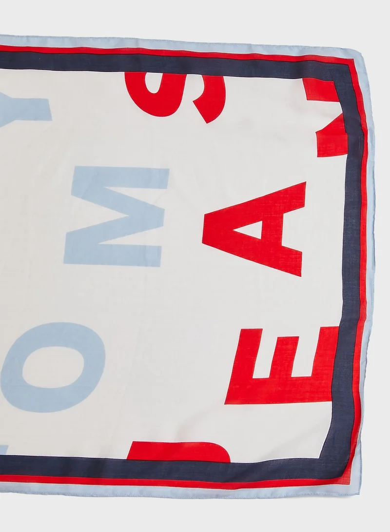 TOMMY HILFIGER Bandana Lightweight Scarf