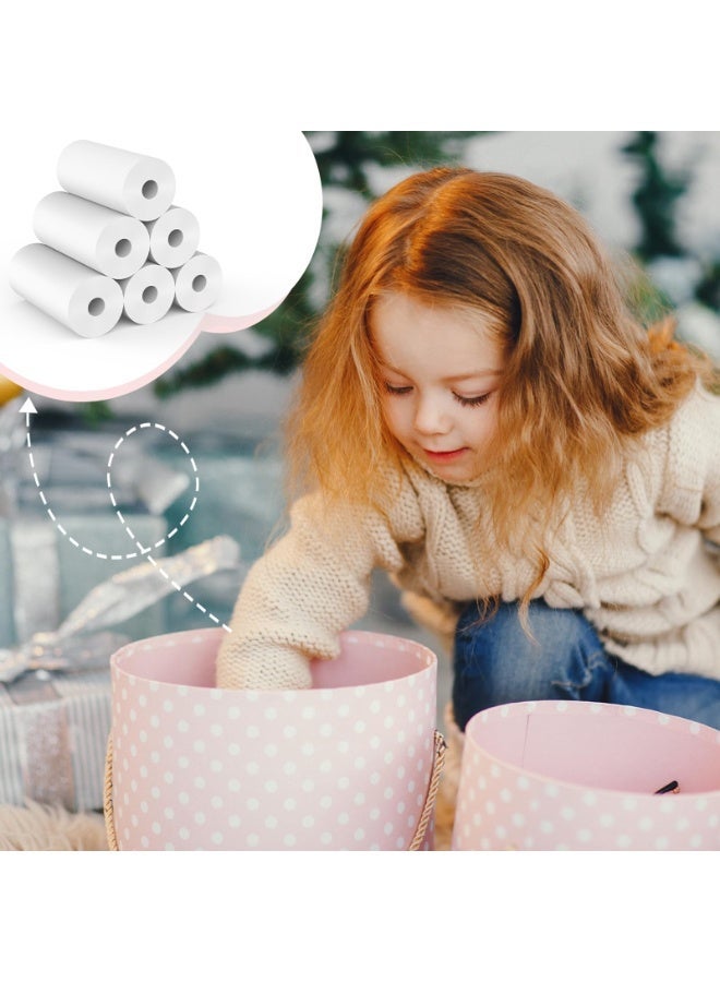 10 Rolls Kids Instant Camera Thermal Print Paper, 57mm/2.2 Inch HD Printing Refill Paper Compatible with Most Kids Instant Print Cameras - Image 5