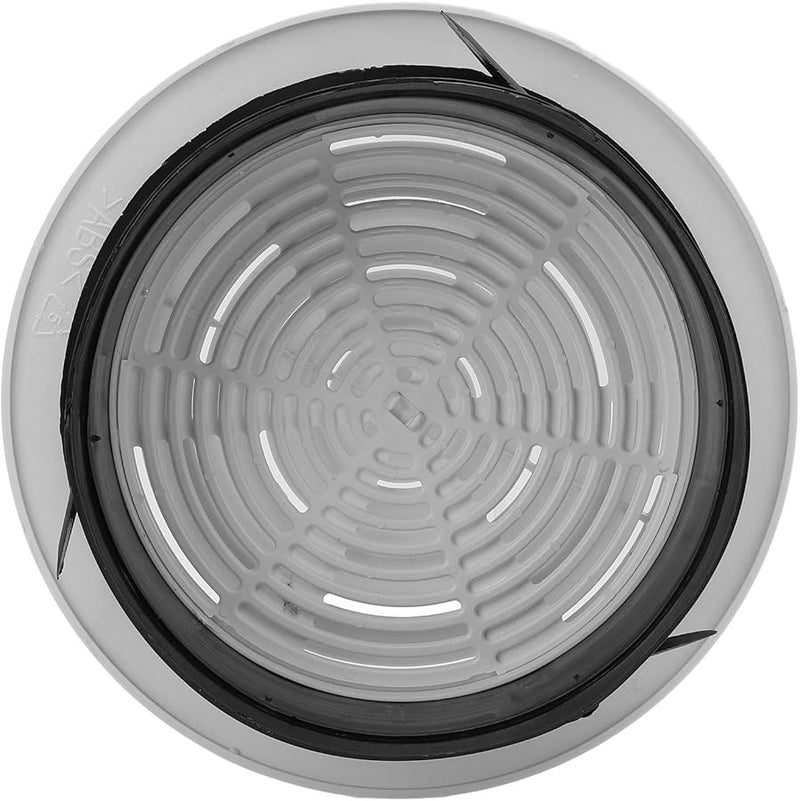 غطامة تهوية بلاستيكية ABS مستديرة قطر 150 مم للجدران والأسقف في الحمام والمطبخ والمنزل - Image 5