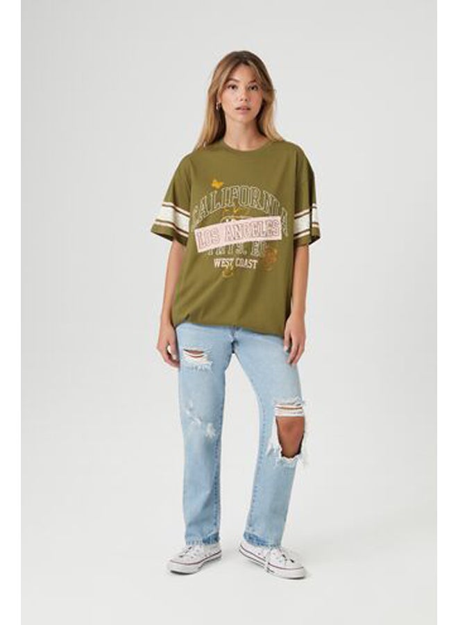 FOREVER 21 Los Angeles Butterfly Graphic Tee - Image 4
