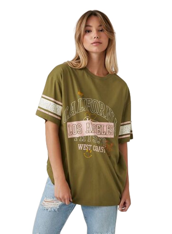 FOREVER 21 Los Angeles Butterfly Graphic Tee - Image 1