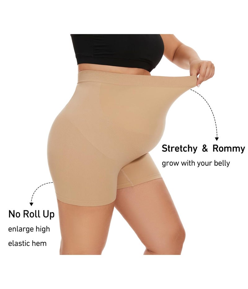 KUNINDOME Maternity Shapewear for Dresses, Nude, Small - Image 4