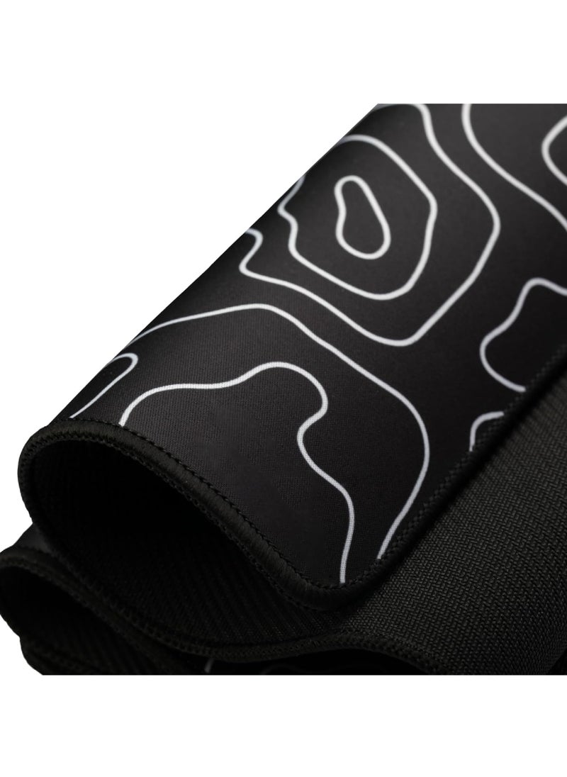Rock Pow - Gaming Mouse Pad, Extended Large Mouse Pad, Waterproof, Non-Slip Rubber Base With Stitched Edges for Gaming 800mm x 300mm x 3mm - Image 1