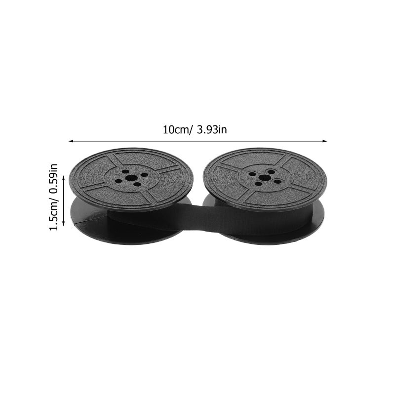 Black Typewriter Ribbon Spool Portable Ink Ribbon for Old Typewriter Home Office Use - Image 3