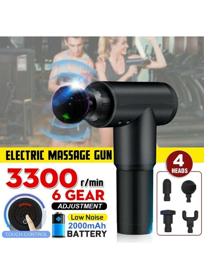 GGEROU Massage Gun Rechargeable Muscle Massager Portable Massage Equipment  - Image 2