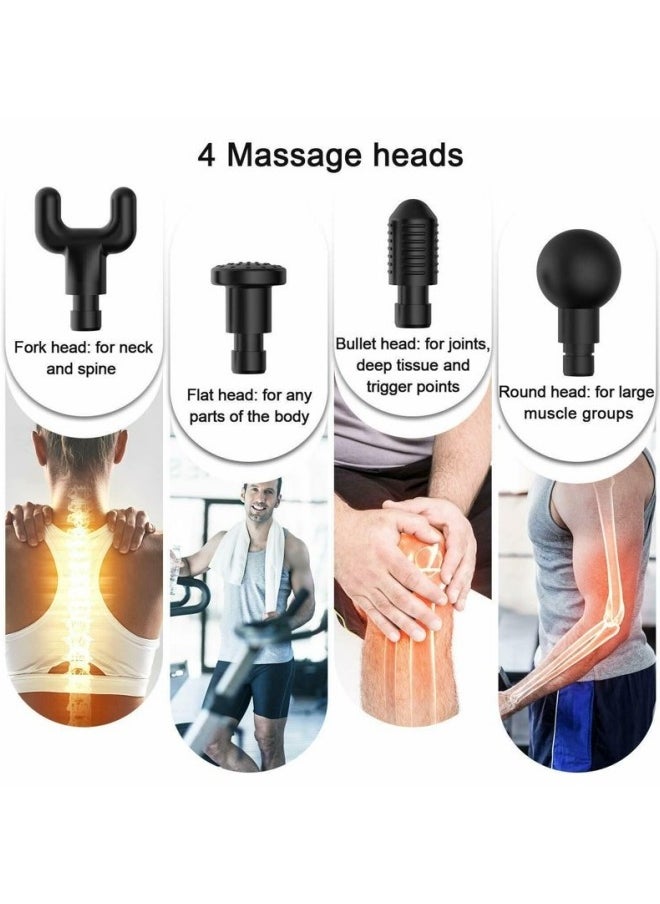GGEROU Massage Gun Rechargeable Muscle Massager Portable Massage Equipment  - Image 5