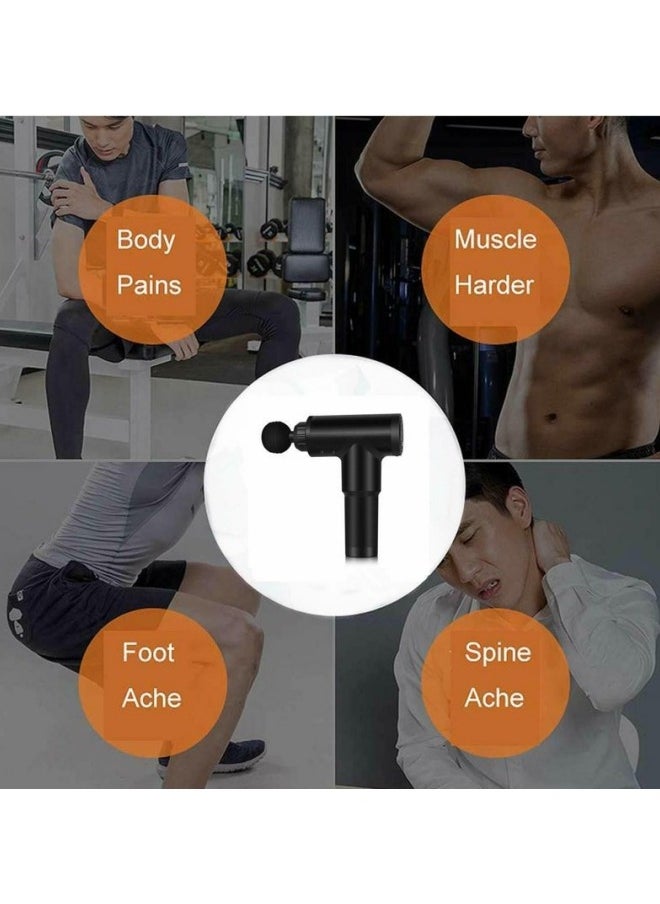 GGEROU Massage Gun Rechargeable Muscle Massager Portable Massage Equipment  - Image 3