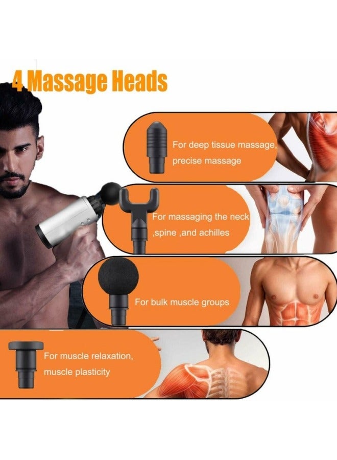 Massage Gun Rechargeable Muscle Massager Portable Massage Equipment