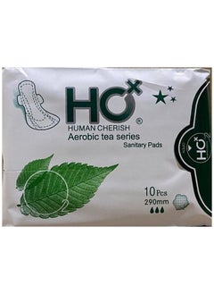 Pads Aerobic Tea Sanitary Towels 10 Pcs