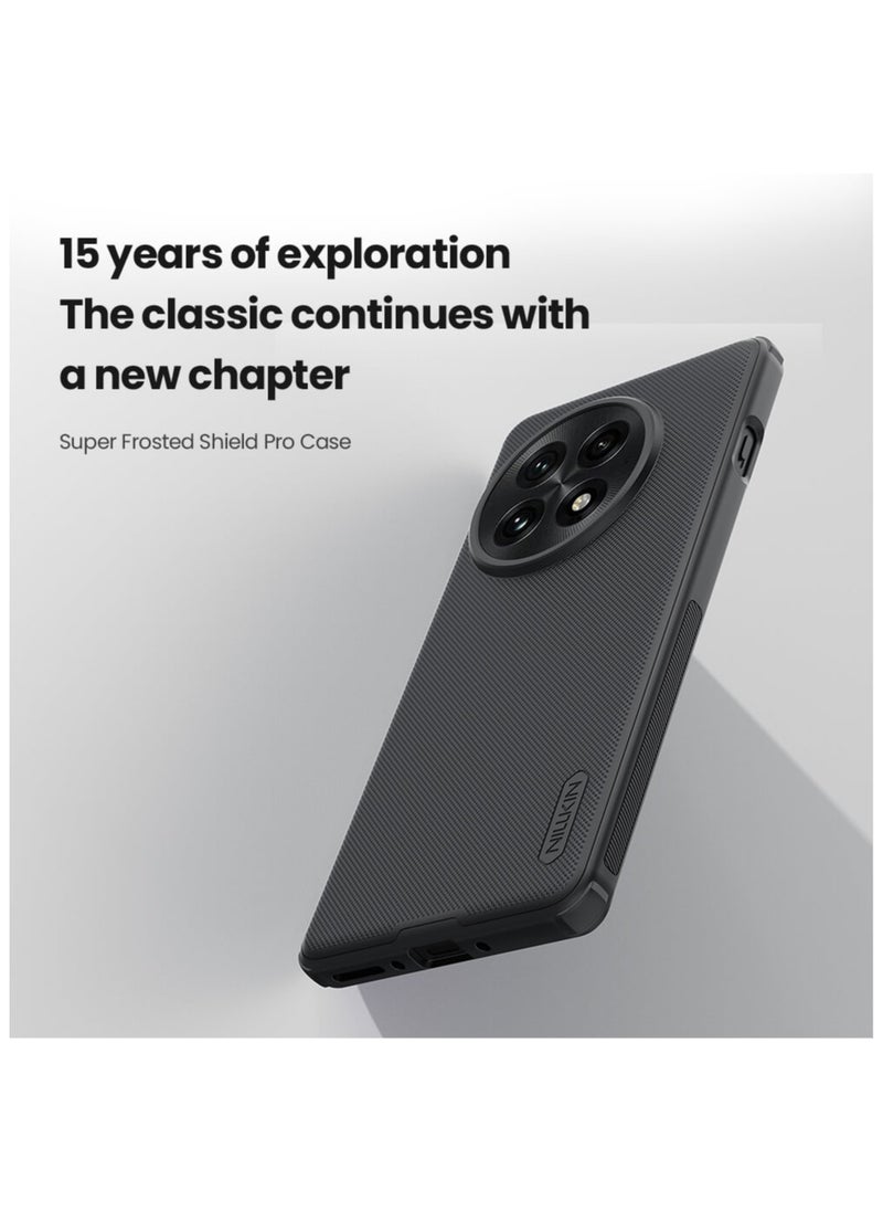 Nillkin - Nillkin Super Frosted Shield Pro cover case for Oneplus 13 - Black - Image 1
