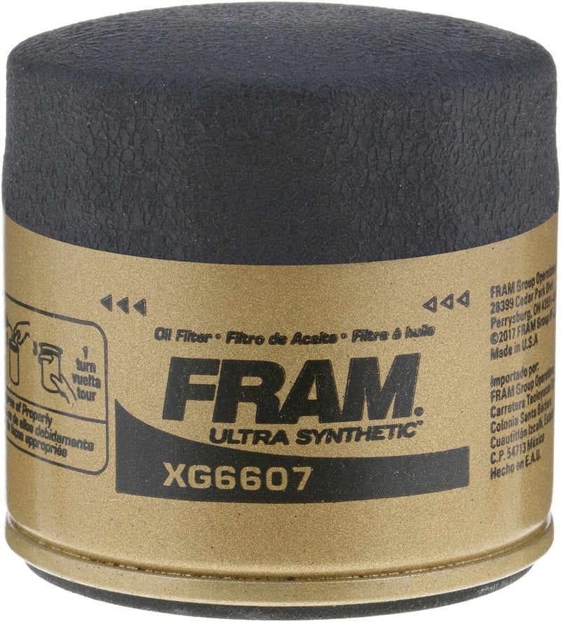 FRAM Ultra Synthetic Automotive Replacement Oil Filter, Designed for Synthetic Oil Changes Lasting up to 20k Miles, XG6607 with SureGrip (Pack of 1) - Image 2