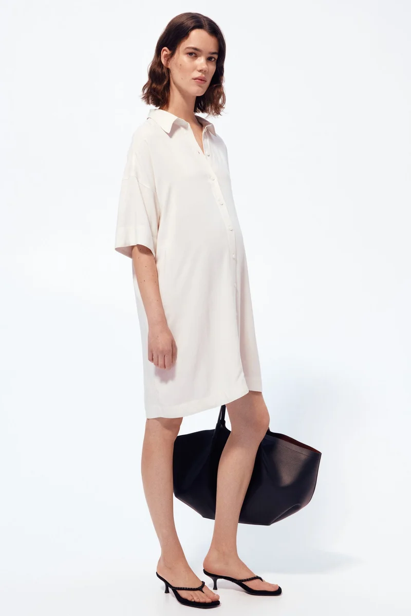 H&M  MAMA Before & After Shirt dress for Women | Best Price UAE