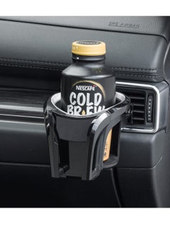XiuWoo 2 in 1 Car Cup Holder and Phone Mount for Air Vent, Multifunctional Drink Stand, Adjustable Auto Conditioner Vent Bracket, Universal SUV Truck Van  - Image 4