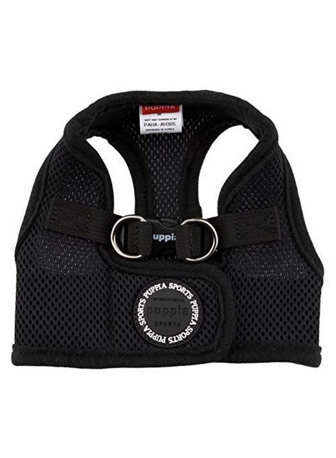 بوبيا سترة PUPPIA International Puppia Harness Soft B باللون الأسود صغيرة الحجم - Image 1