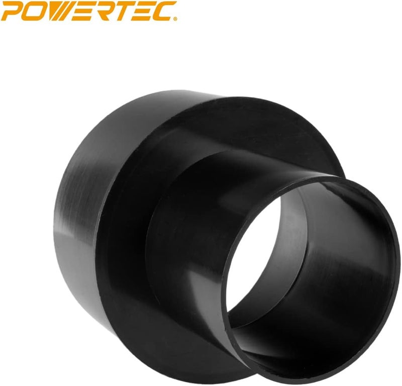 POWERTEC 70277 مخفض جمع الغبار، 6 بوصة OD إلى 4 بوصة OD، أسود - Image 2
