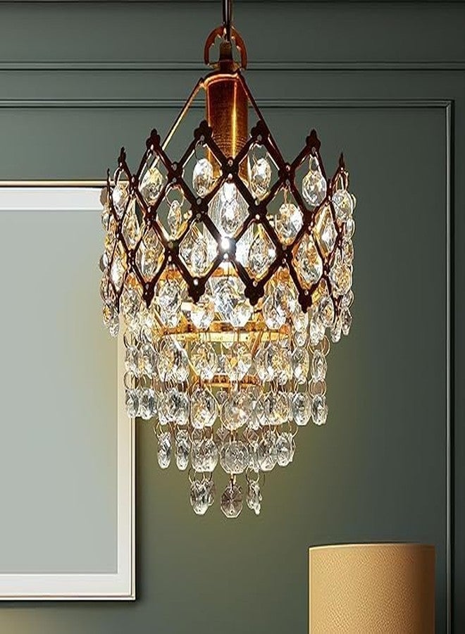 MFN Jhumar | for Home| Chandelier for Restaurant | Jhoomar for Hotel | Light Fixture (Gold Indian, 160MM) - Image 3